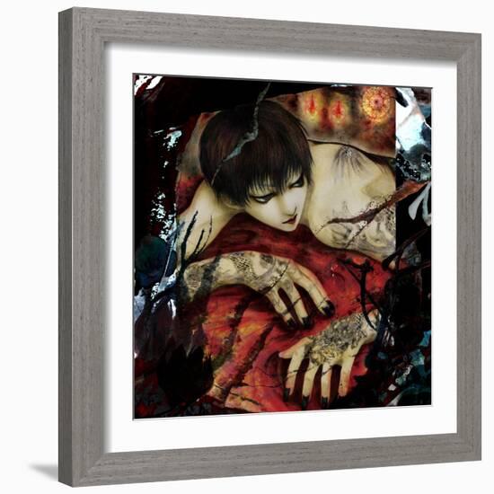 Nightmare-Meiya Y-Framed Giclee Print