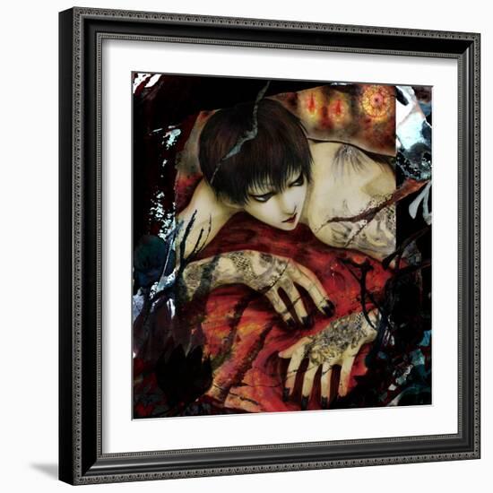 Nightmare-Meiya Y-Framed Giclee Print