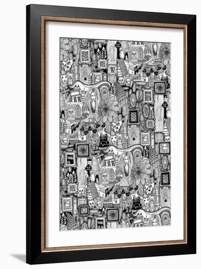 Nightmares-Sharon Turner-Framed Art Print