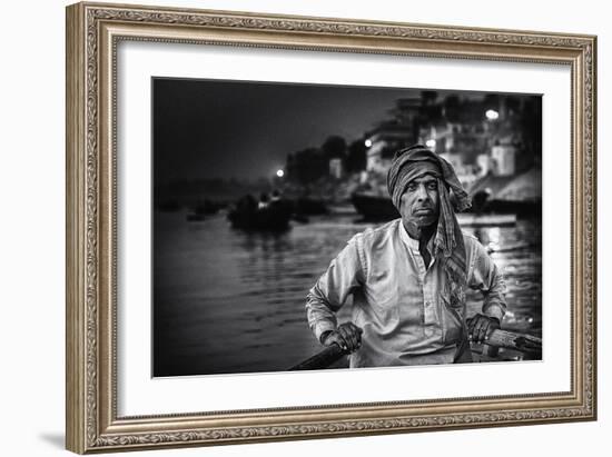 Nights on the Ganges-Piet Flour-Framed Photographic Print