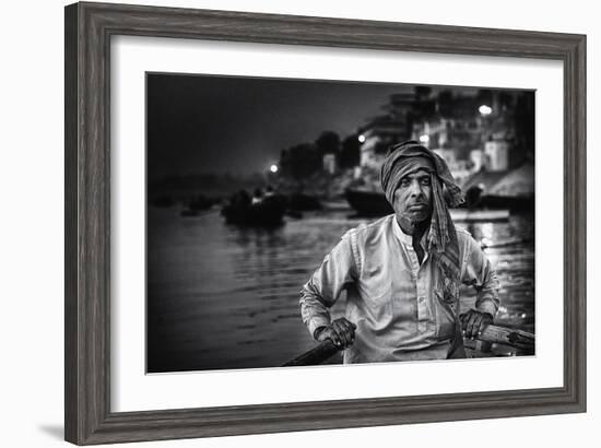 Nights on the Ganges-Piet Flour-Framed Photographic Print