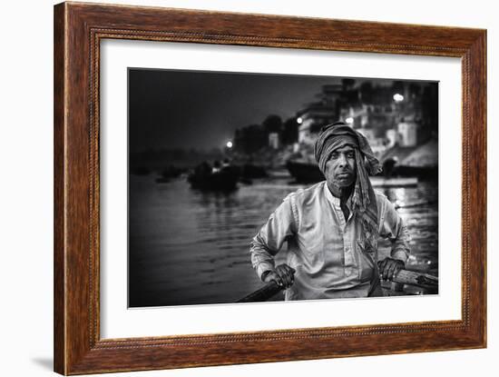 Nights on the Ganges-Piet Flour-Framed Photographic Print