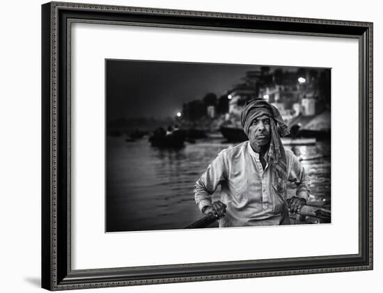 Nights on the Ganges-Piet Flour-Framed Photographic Print