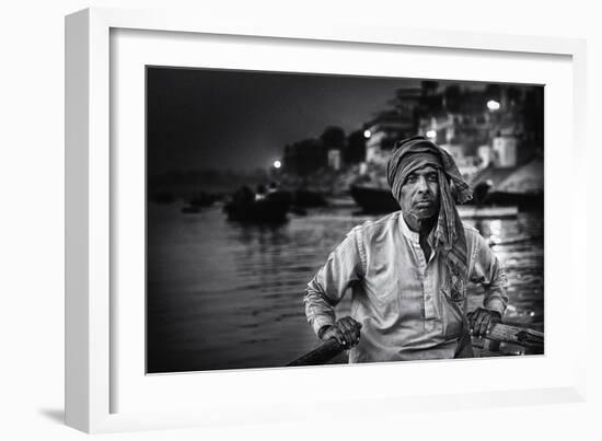Nights on the Ganges-Piet Flour-Framed Photographic Print