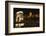 Nightscape. Danube River Surroundings. Budapest. Hungary-Tom Norring-Framed Photographic Print