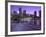 Nighttime Boston, Massachusetts-John Coletti-Framed Photographic Print