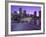 Nighttime Boston, Massachusetts-John Coletti-Framed Photographic Print