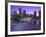 Nighttime Boston, Massachusetts-John Coletti-Framed Photographic Print