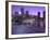 Nighttime Boston, Massachusetts-John Coletti-Framed Photographic Print