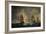 Nighttime Naval Battle Near St. Vincent (On January 16Th, 1780)-Thomas Luny-Framed Giclee Print