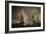 Nighttime Naval Battle Near St. Vincent (On January 16Th, 1780)-Thomas Luny-Framed Giclee Print