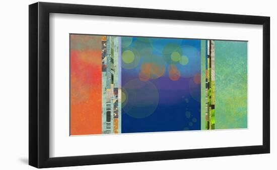 Nighttime Two-Jan Weiss-Framed Art Print