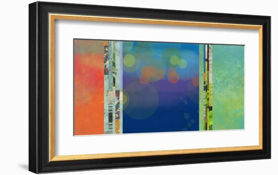 Nighttime Two-Jan Weiss-Framed Art Print