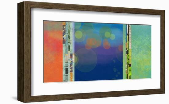 Nighttime Two-Jan Weiss-Framed Art Print