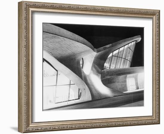 Nighttime View of Jfk Airport Terminal-null-Framed Photographic Print