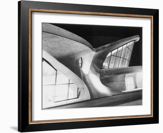 Nighttime View of Jfk Airport Terminal-null-Framed Photographic Print