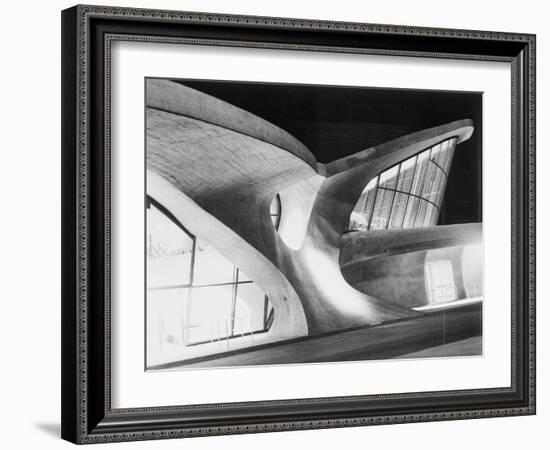 Nighttime View of Jfk Airport Terminal-null-Framed Photographic Print