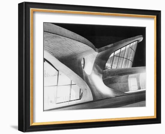 Nighttime View of Jfk Airport Terminal-null-Framed Photographic Print