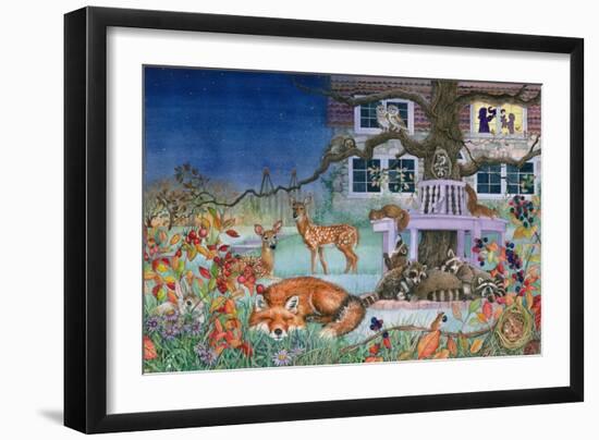 Nighttime Visitors-Wendy Edelson-Framed Giclee Print