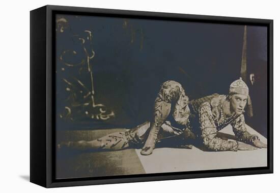Nijinsky Performing the Danse Siamoise from 'Les Orientales' by Foquine-French Photographer-Framed Premier Image Canvas