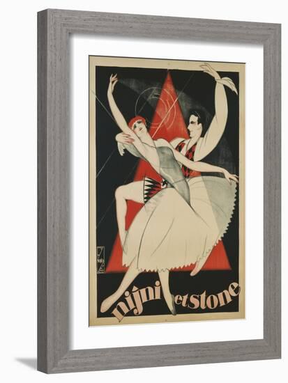 Nijni Et Stone Poster-Obrad Nicolitch-Framed Giclee Print