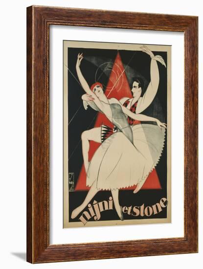 Nijni Et Stone Poster-Obrad Nicolitch-Framed Giclee Print