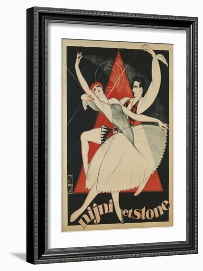 Nijni Et Stone Poster-Obrad Nicolitch-Framed Giclee Print