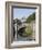 Niju Bashi Bridge Reflecting in Moat, Imperial Palace, Tokyo, Japan, Asia-Christian Kober-Framed Photographic Print