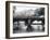 Nijubashi and the Inner Moat of Imperial Palace in Snow, Tokyo, Japan-null-Framed Photographic Print