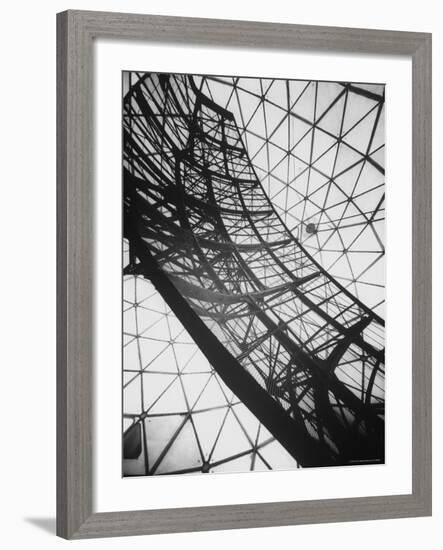 Nike Hercules Radar Antennas at Bell Military Division-Yale Joel-Framed Photographic Print