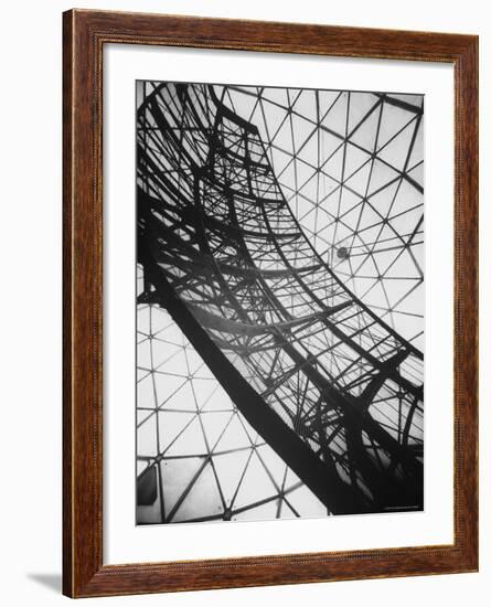 Nike Hercules Radar Antennas at Bell Military Division-Yale Joel-Framed Photographic Print