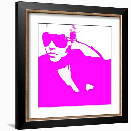 Niki Pink-NaxArt-Framed Art Print