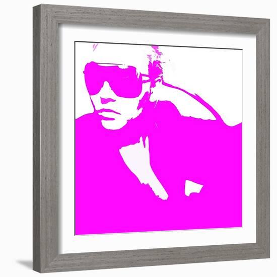 Niki Pink-NaxArt-Framed Art Print