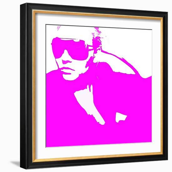 Niki Pink-NaxArt-Framed Art Print