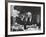 Nikita Khrushchev with Pres. Sukarno-John Dominis-Framed Premium Photographic Print