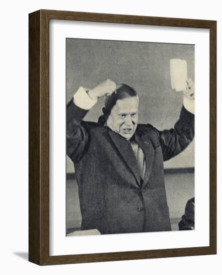 Nikita Khrushchev-null-Framed Photographic Print