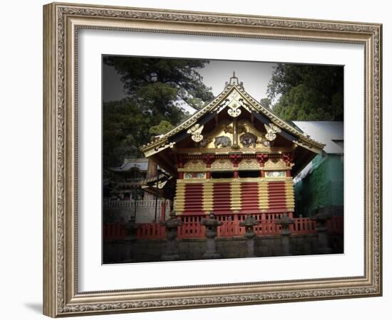 Nikko Architecture With Gold Roof-NaxArt-Framed Art Print