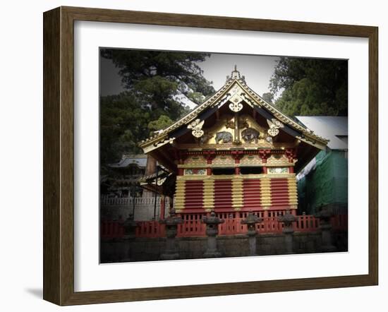 Nikko Architecture With Gold Roof-NaxArt-Framed Art Print