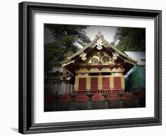 Nikko Architecture With Gold Roof-NaxArt-Framed Art Print