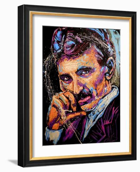 Nikola Tesla 003-Rock Demarco-Framed Giclee Print