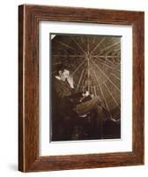 Nikola Tesla (1856-1943)-null-Framed Photographic Print