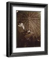 Nikola Tesla (1856-1943)-null-Framed Photographic Print