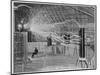 Nikola Tesla Produces Artificial 'Lighting'-null-Mounted Photographic Print