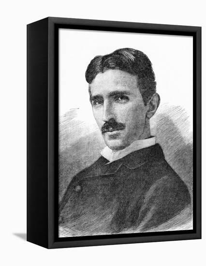 Nikola Tesla, Serb-US Physicist-Science Photo Library-Framed Premier Image Canvas