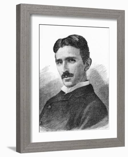 Nikola Tesla, Serb-US Physicist-Science Photo Library-Framed Photographic Print