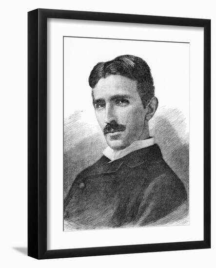 Nikola Tesla, Serb-US Physicist-Science Photo Library-Framed Photographic Print