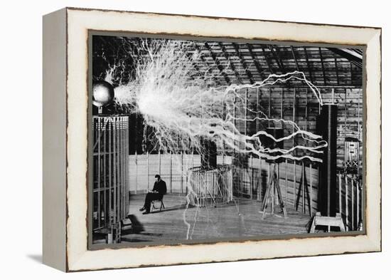 Nikola Tesla, Serbian-American Inventor-Science Source-Framed Premier Image Canvas