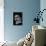 Nikola Tesla-Cristian Mielu-Framed Stretched Canvas displayed on a wall