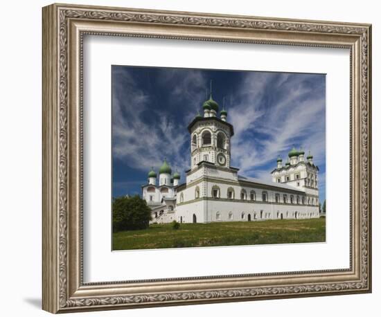 Nikola-Vyazhischi Convent, Novgorod Oblast, Veliky Novgorod, Russia-Walter Bibikow-Framed Photographic Print