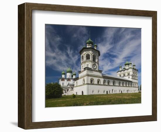 Nikola-Vyazhischi Convent, Novgorod Oblast, Veliky Novgorod, Russia-Walter Bibikow-Framed Photographic Print